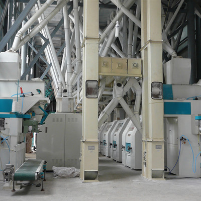 漯河市華糧機(jī)械公司 電氣設(shè)備驅(qū)動下的面粉機(jī)成套設(shè)備